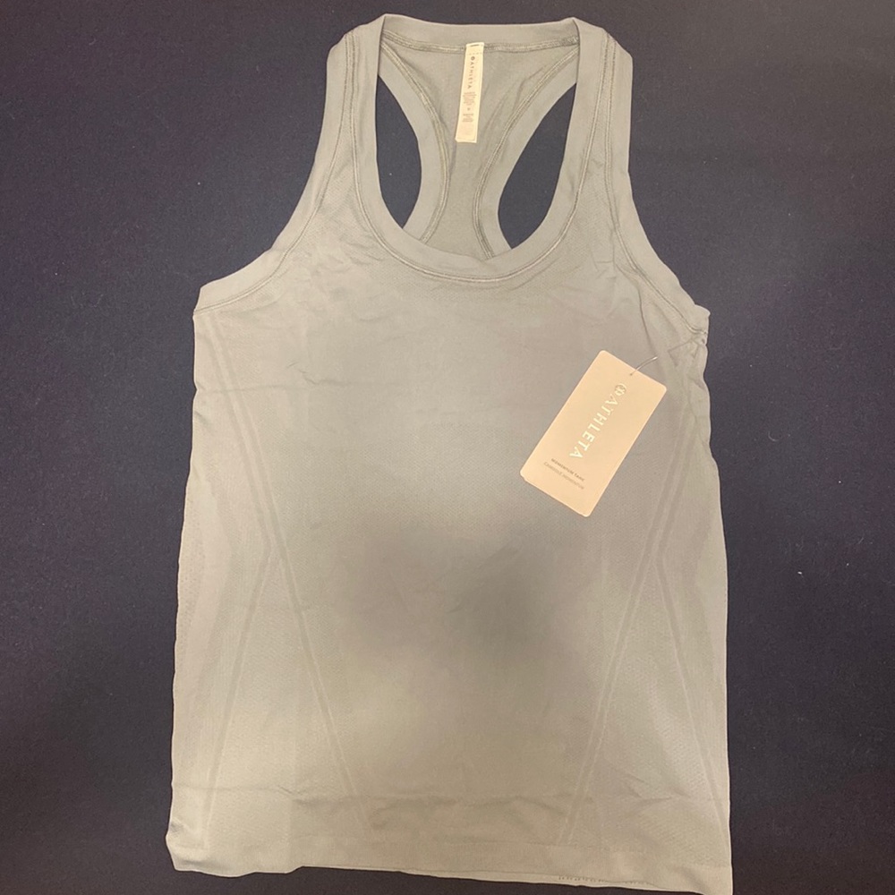Athleta Momentun Tank. Medium. NWT. Never worn! Blue/ grey color